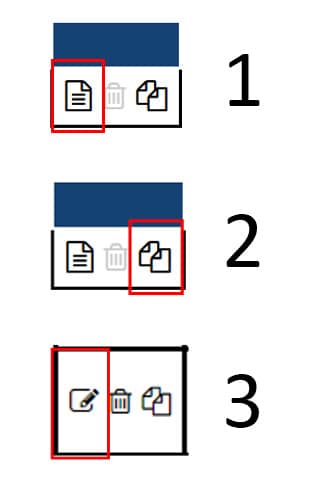 Icons from the notification overview.